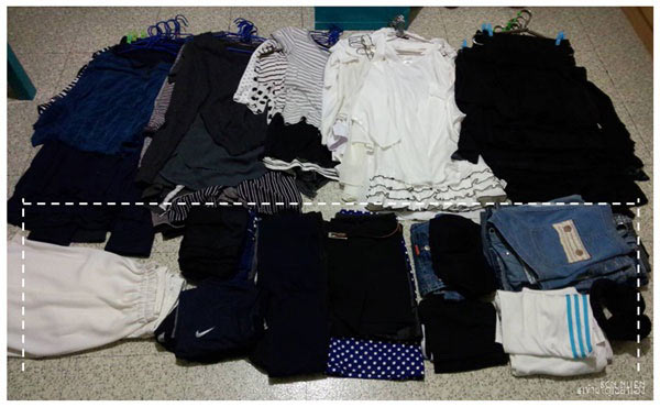 วิธีจัดตู้เสื้อผ้า