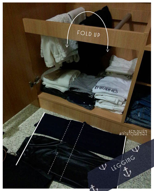 วิธีจัดตู้เสื้อผ้า
