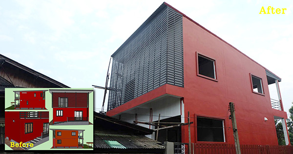 ปลูกบ้านสองชั้น