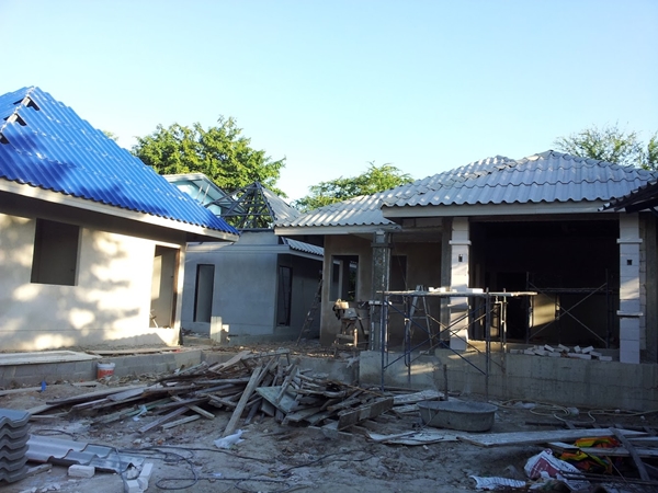 ปลูกบ้านหลังเล็กราคาประหยัด บ้านชั้นเดียวสไตล์รีสอร์ทงบ 1.5 ล้าน