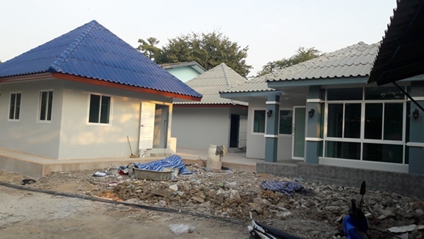 ปลูกบ้านหลังเล็กราคาประหยัด บ้านชั้นเดียวสไตล์รีสอร์ทงบ 1.5 ล้าน