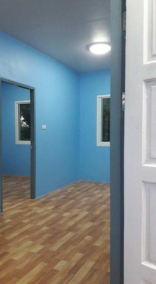 ปลูกบ้านหลังเล็กราคาประหยัด บ้านชั้นเดียวสไตล์รีสอร์ทงบ 1.5 ล้าน