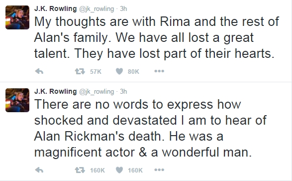 อลัน ริคแมน เสียชีวิต