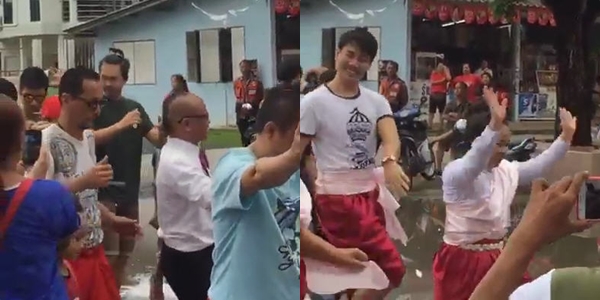 งานบวชลูกชายโหน่ง ชะชะช่า