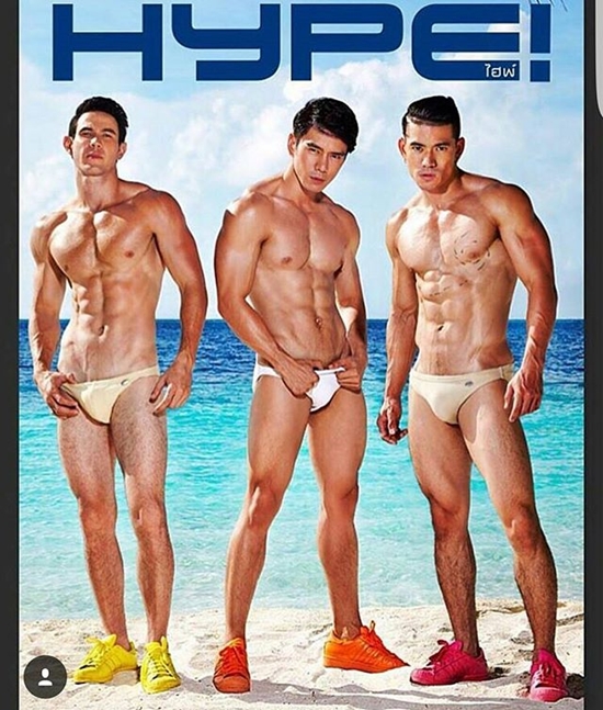 เจจินตัย-เต้ นันทศัย-กำปั้น บาซู โชว์หุ่นล่ำ ในโฟโต้บุ๊ก 