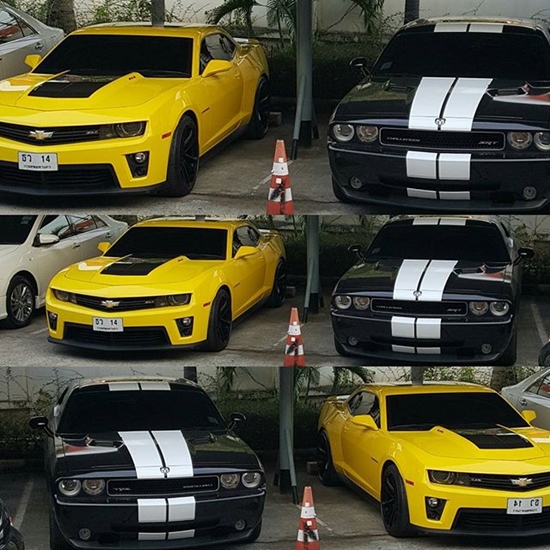 ดีเจเพชรจ้า dodge  challenger 