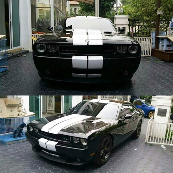 ดีเจเพชรจ้า dodge  challenger 