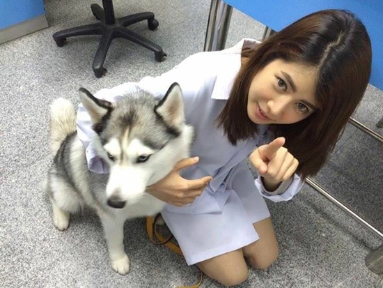 หมอแนน สัตวแพทย์สวย