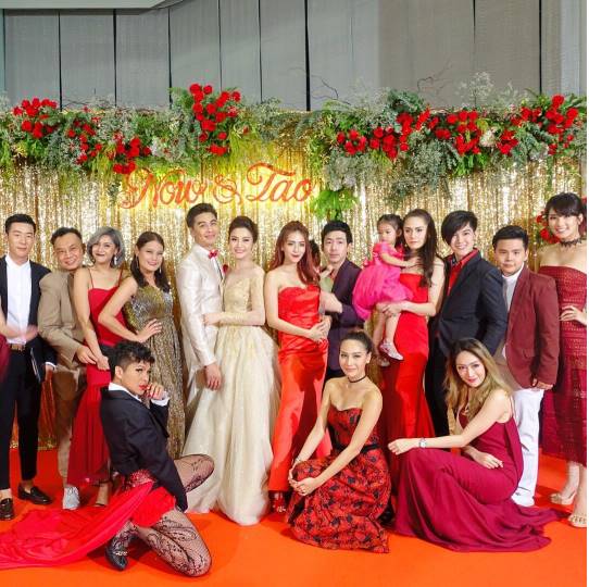 งานแต่งงาน  เต๋า ดราก้อนไฟว์ - นาว นิจชิตา