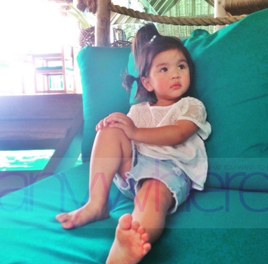 น้องมะลิ ถ่ายแบบที่มัลดีฟส์ 