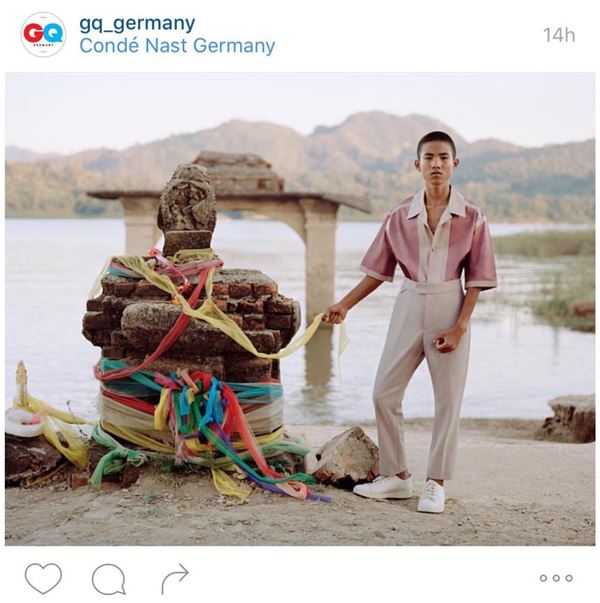 เด็กไทยถ่ายแบบ GQ Germany