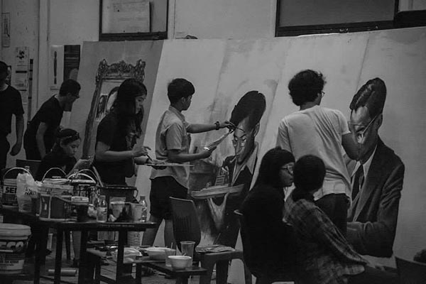 ภาพวาดในหลวง