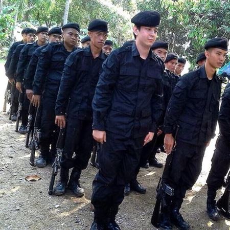 ชาโน แพมเบอร์เกอร์ สมัครเป็นทหารบกสมใจ หลังเคยเป็นทหารพรานใต้ 2 ปี