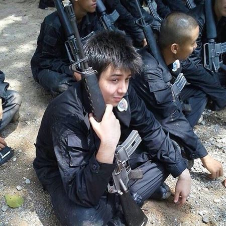 ชาโน แพมเบอร์เกอร์ สมัครเป็นทหารบกสมใจ หลังเคยเป็นทหารพรานใต้ 2 ปี