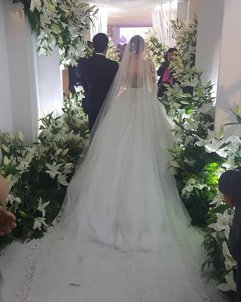 ภาพงานแต่ง เนย โชติกา ไฮโซอาร์ม