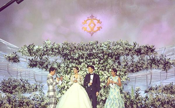 ภาพงานแต่ง เนย โชติกา ไฮโซอาร์ม