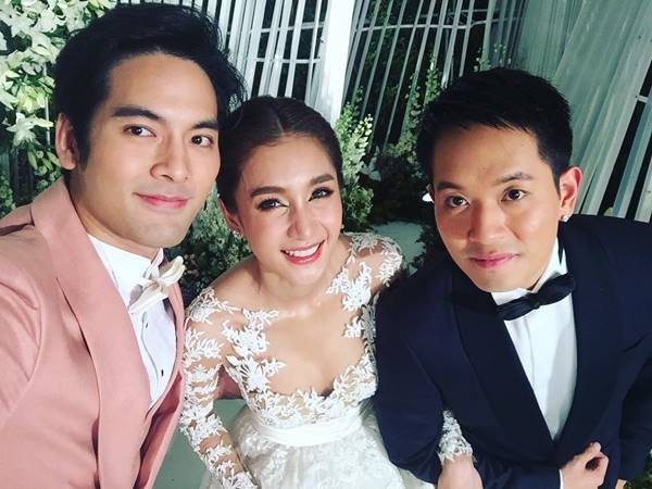 ภาพงานแต่ง เนย โชติกา ไฮโซอาร์ม