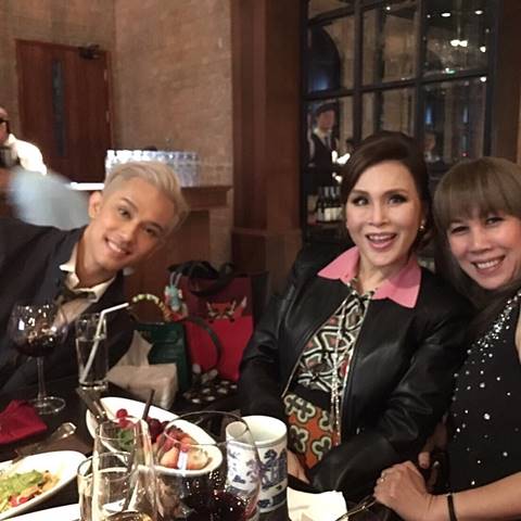 เลี้ยงปิดกล้อง ดาวหลงฟ้า ภูผาสีเงิน ทูลกระหม่อมหญิงอุบลรัตนฯ ทรงร่วมงาน