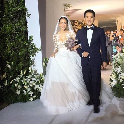 ภาพงานแต่ง เนย โชติกา ไฮโซอาร์ม