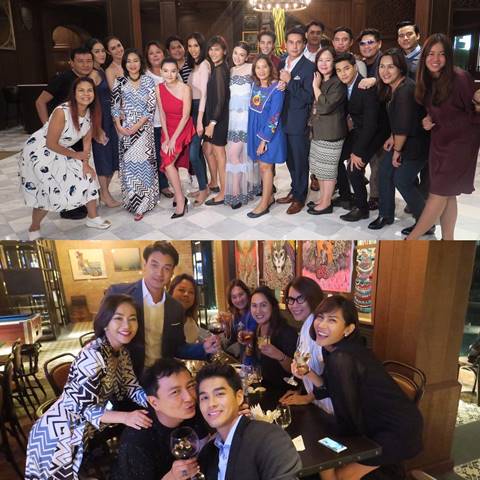 เลี้ยงปิดกล้อง ดาวหลงฟ้า ภูผาสีเงิน ทูลกระหม่อมหญิงอุบลรัตนฯ ทรงร่วมงาน