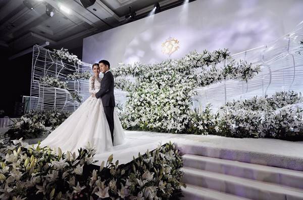 ภาพงานแต่ง เนย โชติกา ไฮโซอาร์ม