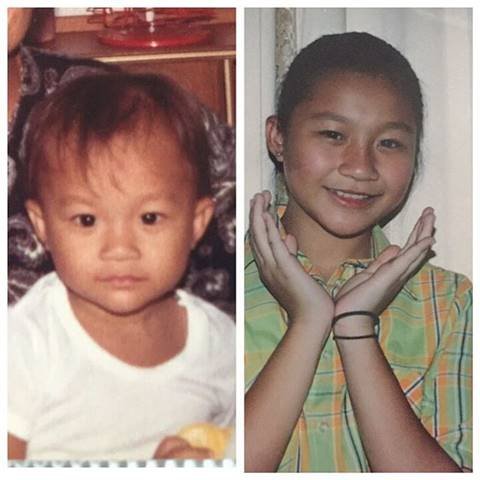 เอ็ม บุษราคัม โชว์หลักฐานชัด ๆ กับภาพในวัยเด็ก ยืนยัน ไม่ได้ทำคางนะคะ