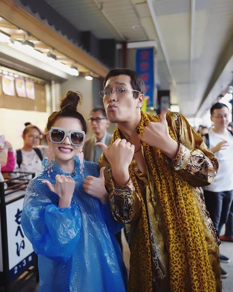 ดิว อริสรา โชว์แดนซ์สุดมัน กับเจ้าของเพลง PPAP ตัวจริงเสียงจริง 