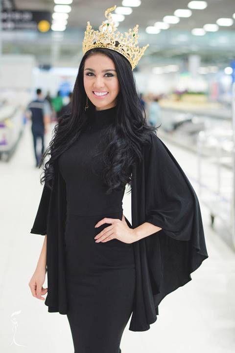 เอริสก้า มิสแกรนด์ อินเตอร์เนชั่นแนล 2016 เดินทางถึงไทย ฝ้าย สุภาพร ปลื้มได้สร้างชื่อให้ประเทศ