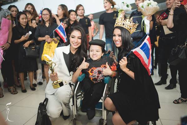 เอริสก้า มิสแกรนด์ อินเตอร์เนชั่นแนล 2016 เดินทางถึงไทย ฝ้าย สุภาพร ปลื้มได้สร้างชื่อให้ประเทศ
