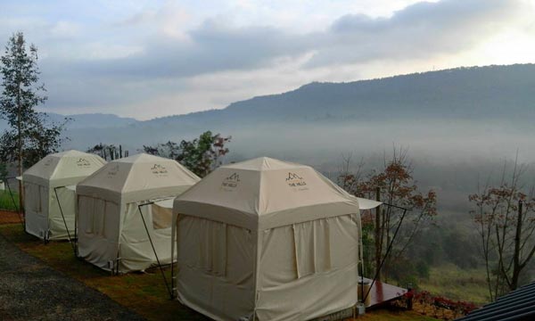 ที่พักนอนเต็นท์