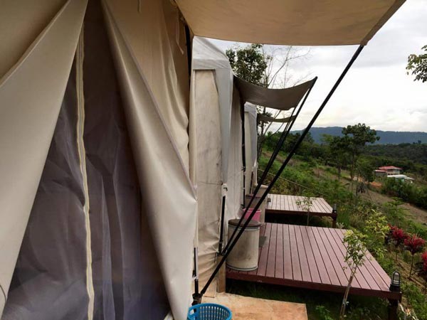 ที่พักนอนเต็นท์