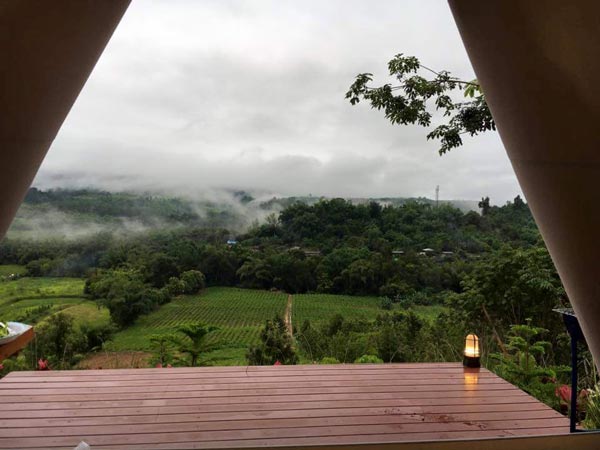 ที่พักนอนเต็นท์