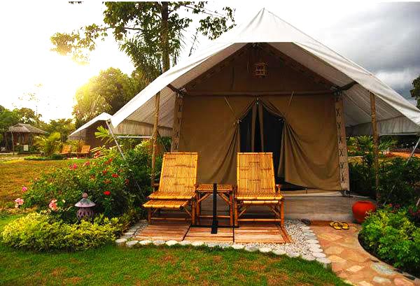 ที่พักนอนเต็นท์