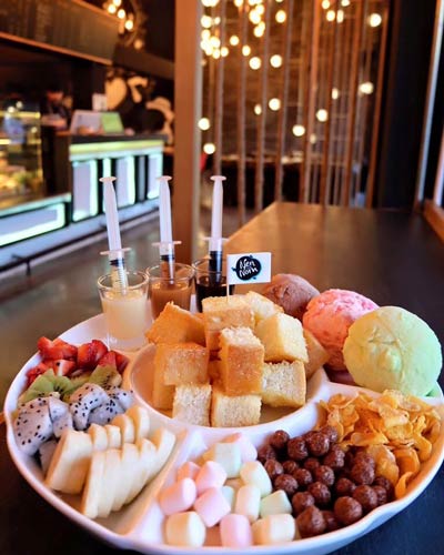 ร้านนมสดและขนมปัง