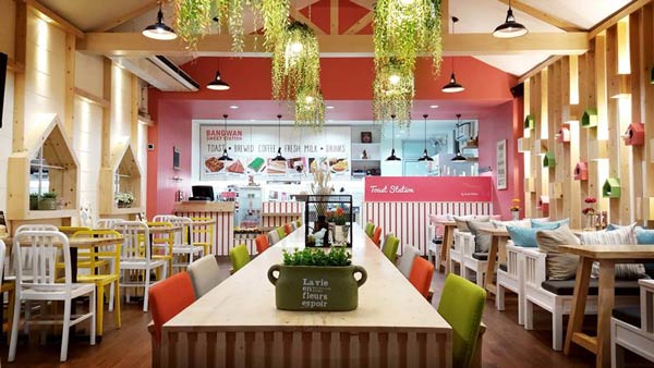 ร้านนมสดและขนมปัง