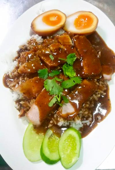 ร้านข้าวหมูแดง-หมูกรอบ