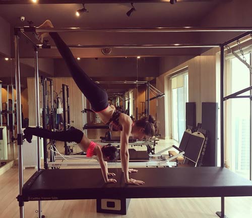 คุณแม่ดาราออกกำลังกาย