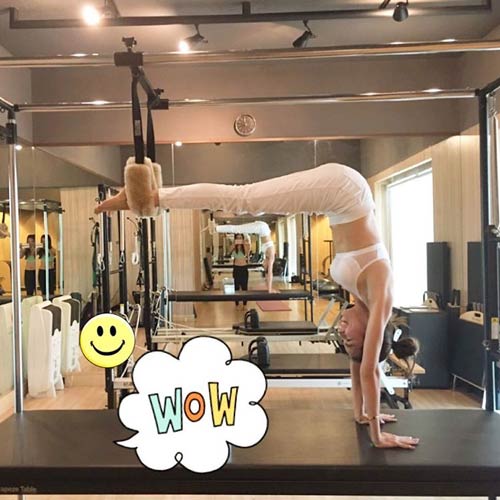 คุณแม่ดาราออกกำลังกาย