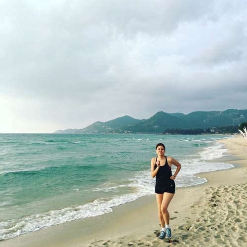 คุณแม่ดาราออกกำลังกาย