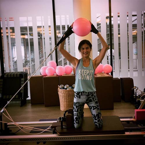 คุณแม่ดาราออกกำลังกาย