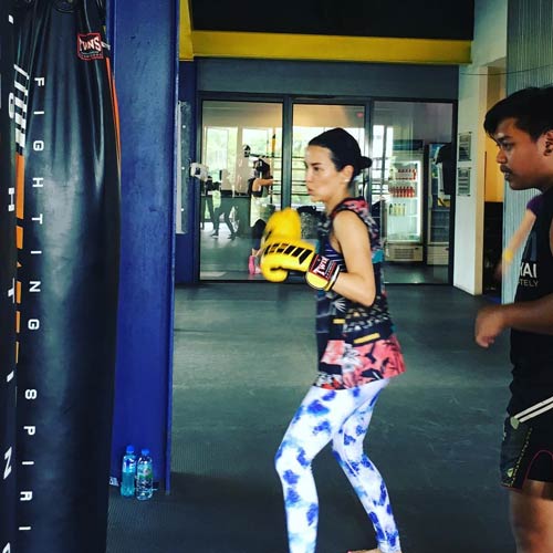 คุณแม่ดาราออกกำลังกาย