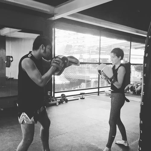 คุณแม่ดาราออกกำลังกาย