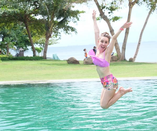 คุณแม่ดาราออกกำลังกาย