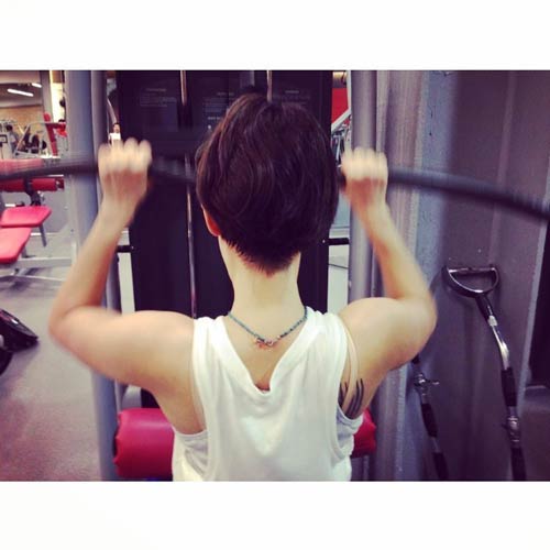 คุณแม่ดาราออกกำลังกาย