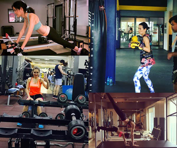 คุณแม่ดาราออกกำลังกาย