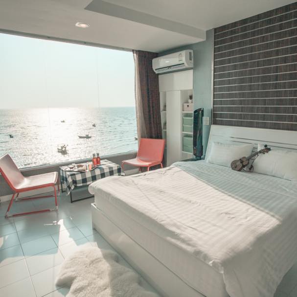 Marina Sea View Bangsaen ที่พักบางแสน