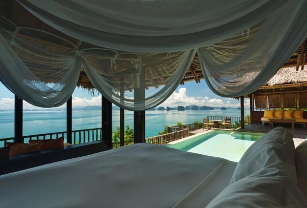 ที่พักบนเขา วิวท้องทะเล