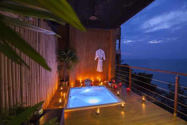 ที่พักบนเขา วิวท้องทะเล