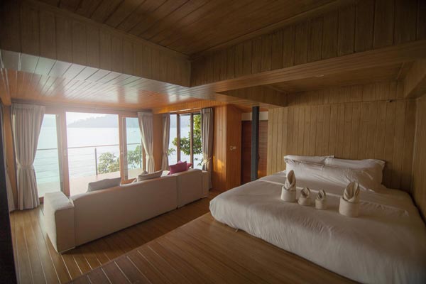 ที่พักบนเขา วิวท้องทะเล