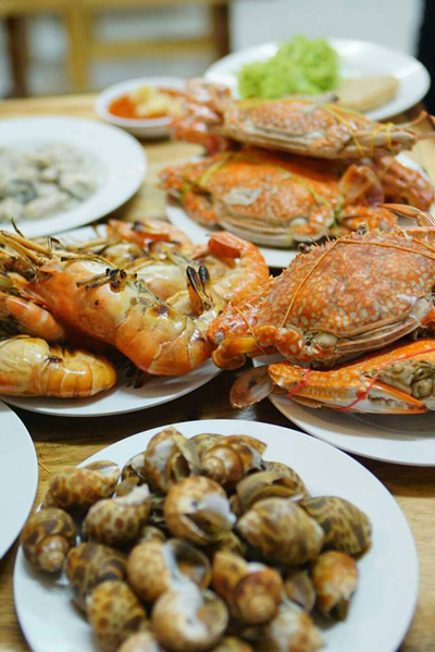 ร้านบุฟเฟ่ต์อาหารทะเล